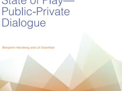 State of Play— Public-Private Dialogue